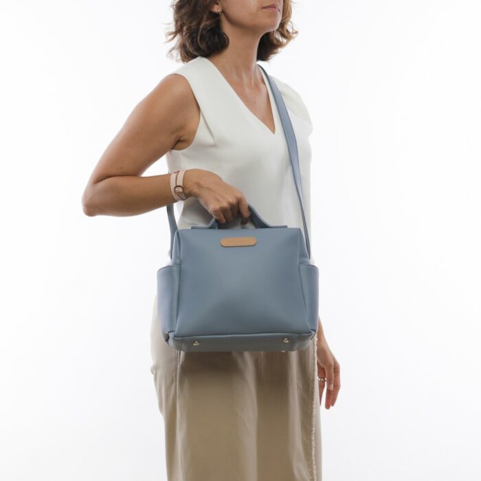 Mini sac Lily Bleu canard