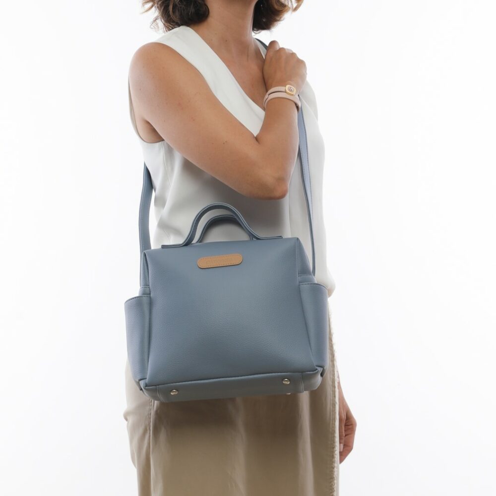 Mini sac Lily Bleu canard – Image 9